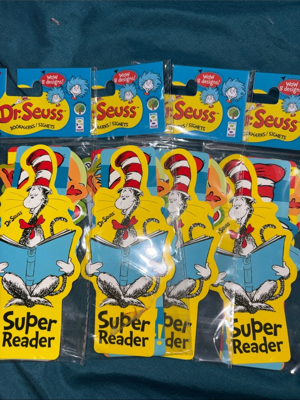 Dr. Seuss Party Favor / School supplies 8+ lbs colors, sharpeners, stickers, etc